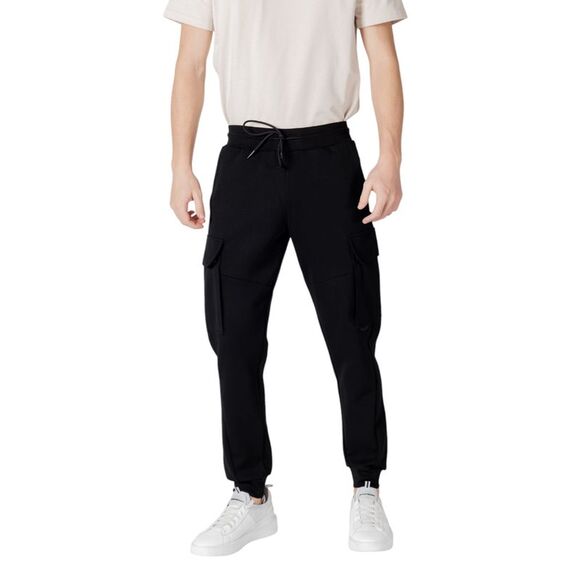Antony Morato Black Polyester Dress Pants